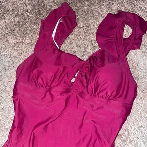Cupshe Ruffle One Piece Swimsuit